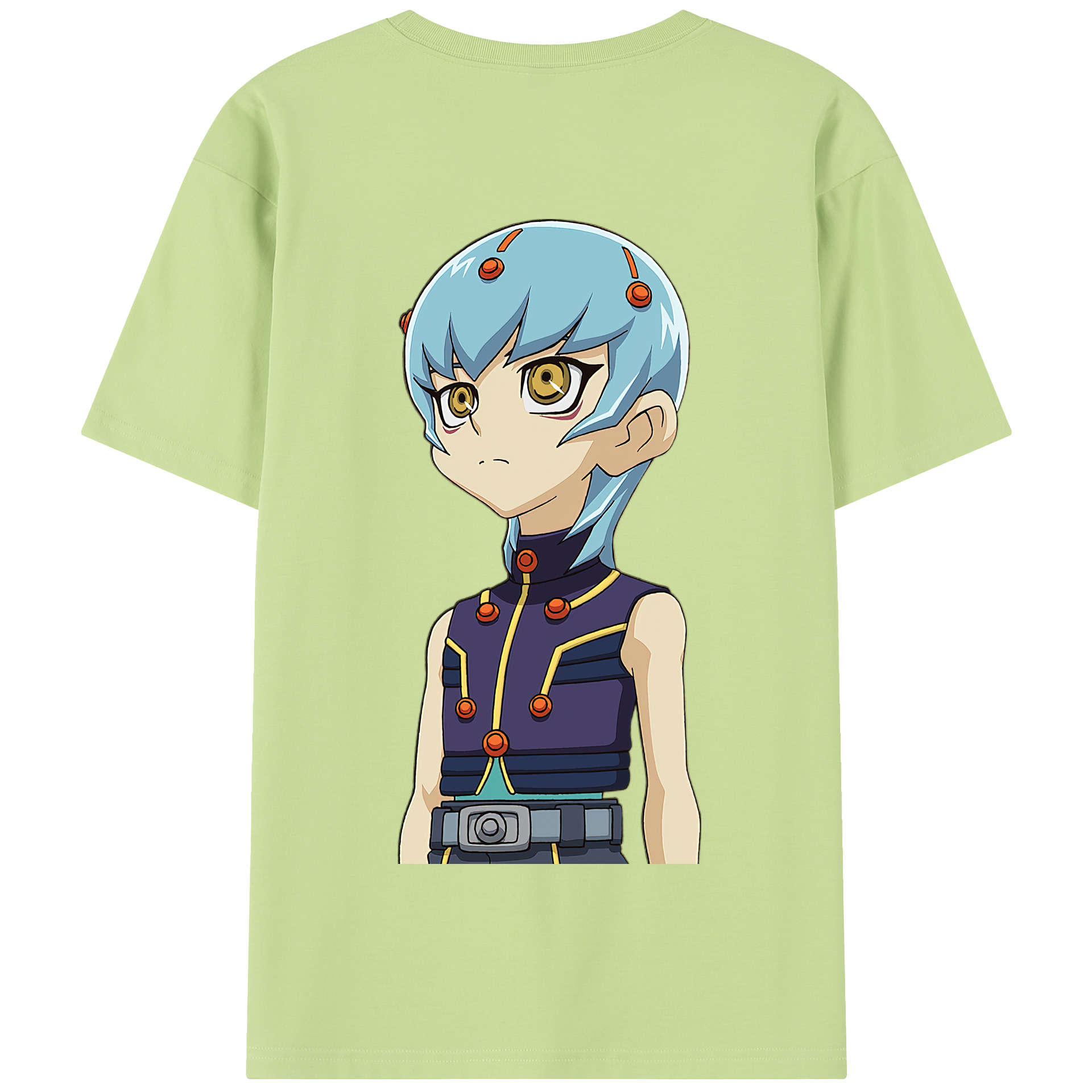 （画像用） 遊☆戯☆王 Yu-Gi-Oh! 綿100％半袖Tシャツ（背面プリント）